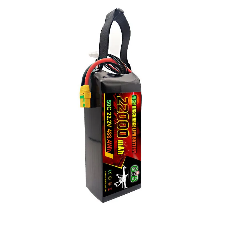 GEB 6S 12S 22 2 V 50C 100C 22000mAh FPV Дрон батарея 2500/27000/30000/33000/35000mAh твердотельный Аккумулятор для