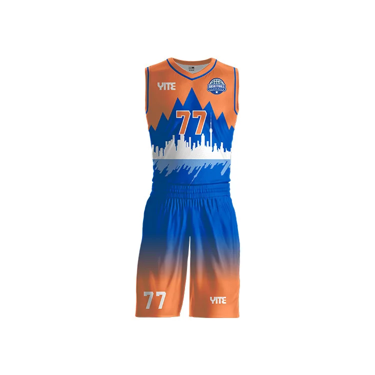 youth basketball uniform orange basketball uniforms sublimated jersey basketball customized