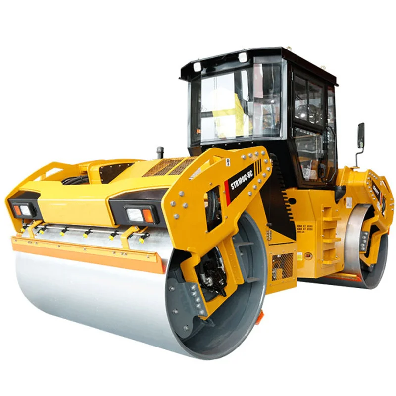 Китай горячая Распродажа 13 тонн Средний дорожный каток STR130C-8C с двойной