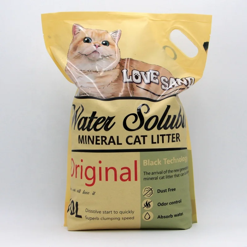 best sand for cat natural clumping flushable bentonite litter factory Instead of tofu