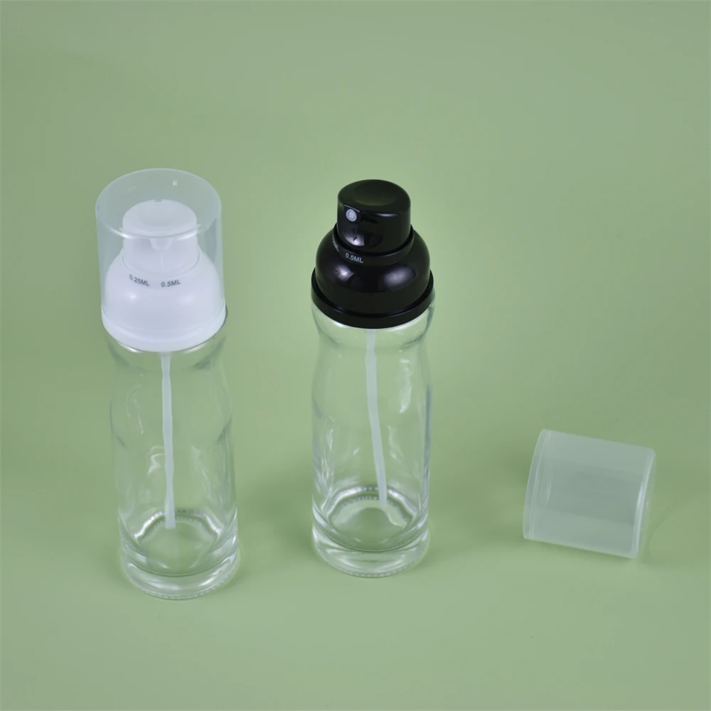 Oil Control Bottle Oil Sprayer Pump with Measurement PET Bottle with Oil Spray Pump