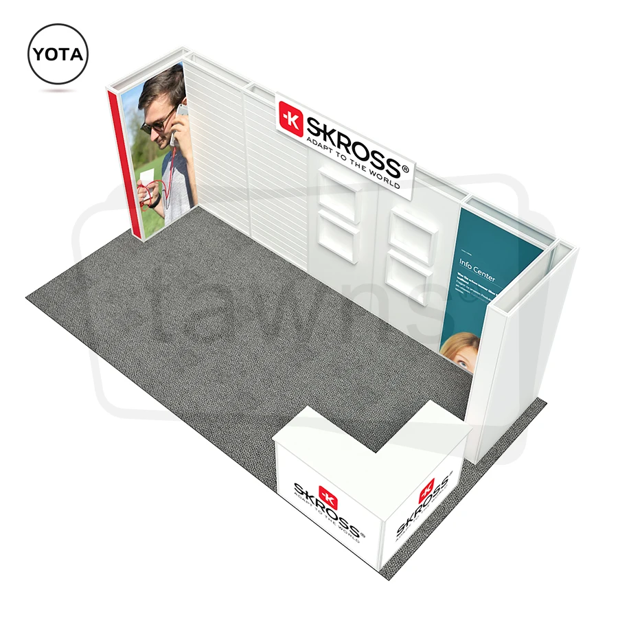 Портативный 10x20 выставочный стенд