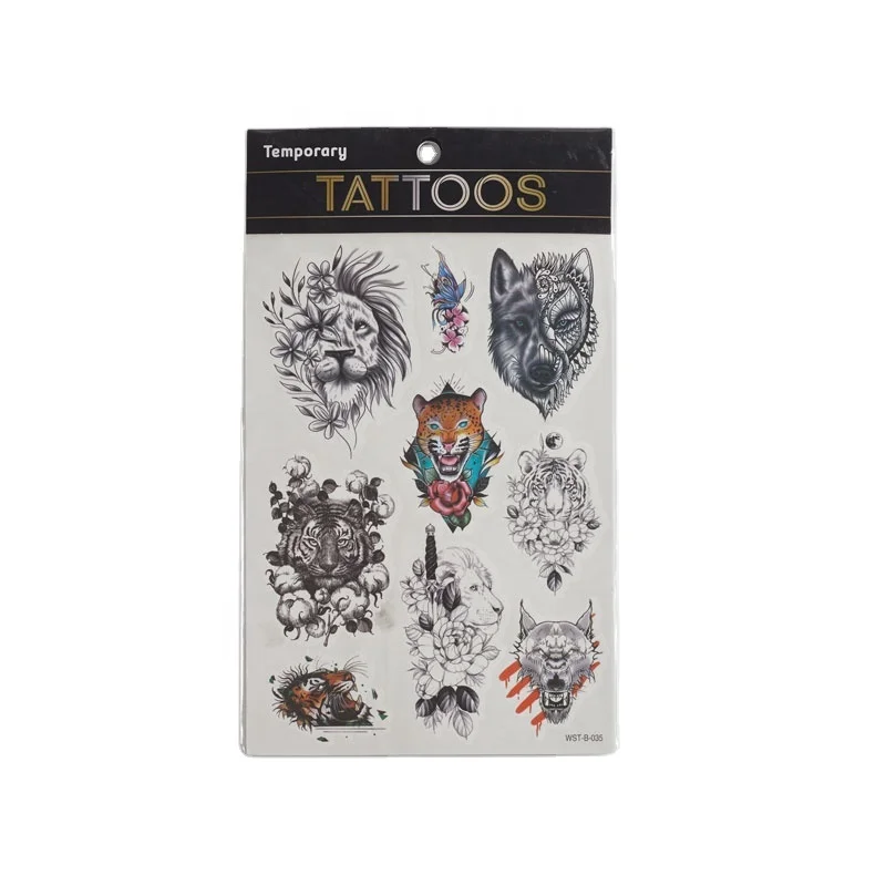 Hot sale custom design tattoo sticker off,temporary kids stickers tattoos