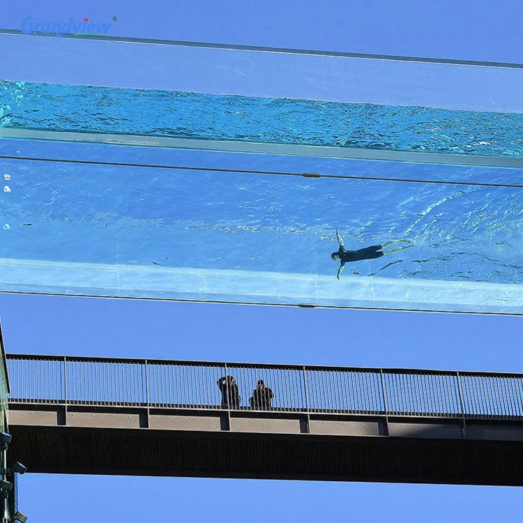 Acrylic Swimming Pool Home Roof Outdoor Villa Outdoor Infinite Swimming Structural Pool