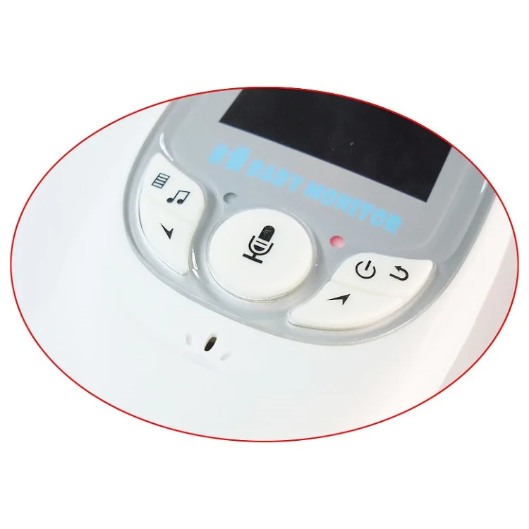 
wireless portable hassle-free automatic night vision video baby monitor with two way talk back 