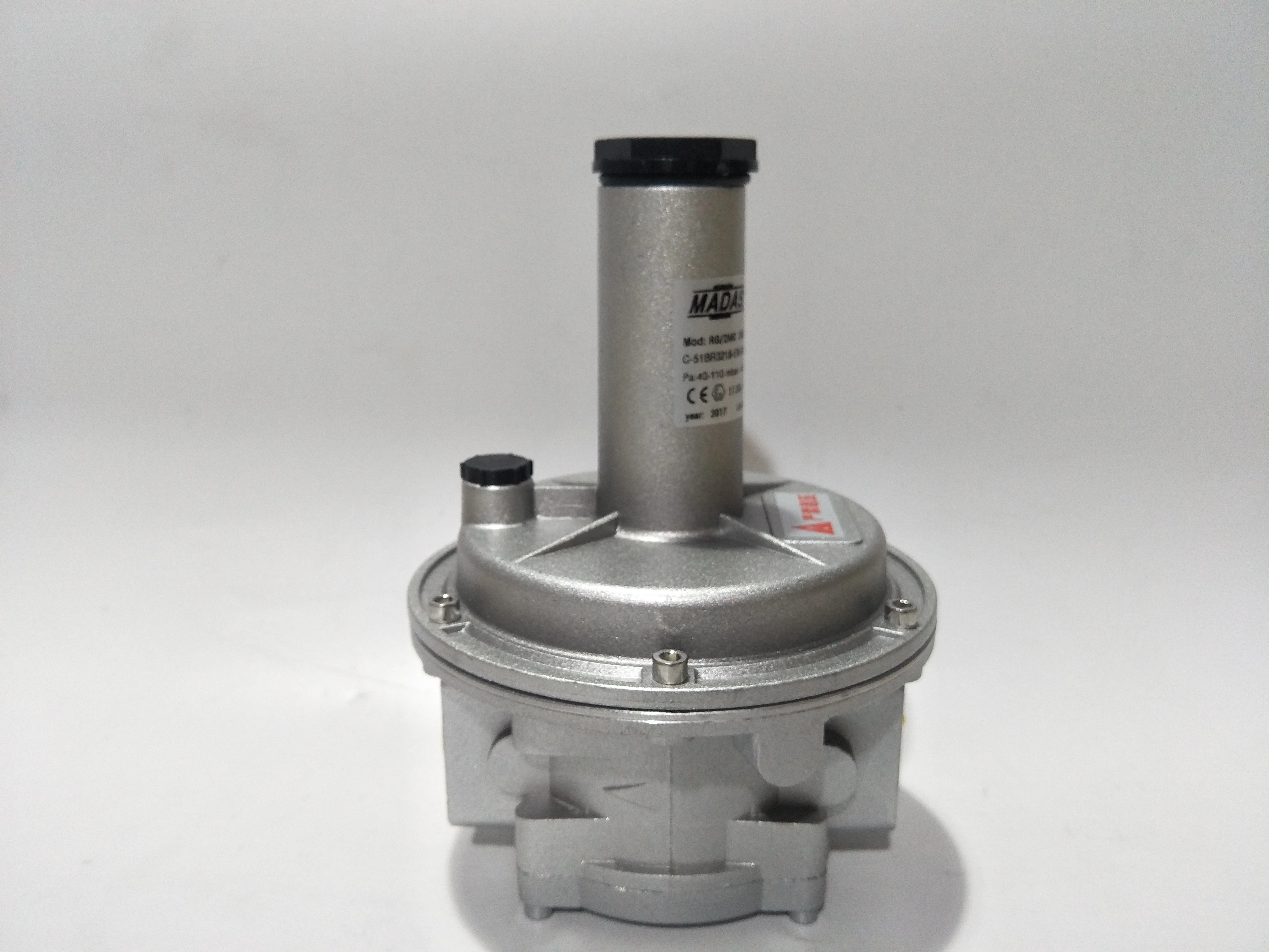 MADAS Madagascar RC07 burner pressure regulator valve VCG safety relief valve Gas overpressure safety relief valve