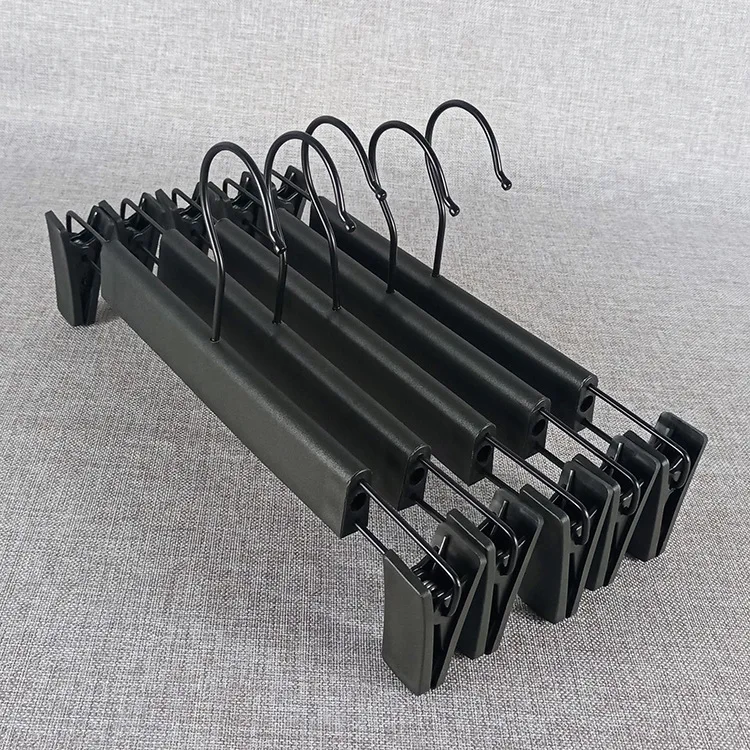 Trouser Hangers Plastic Clip Hanger for Pants