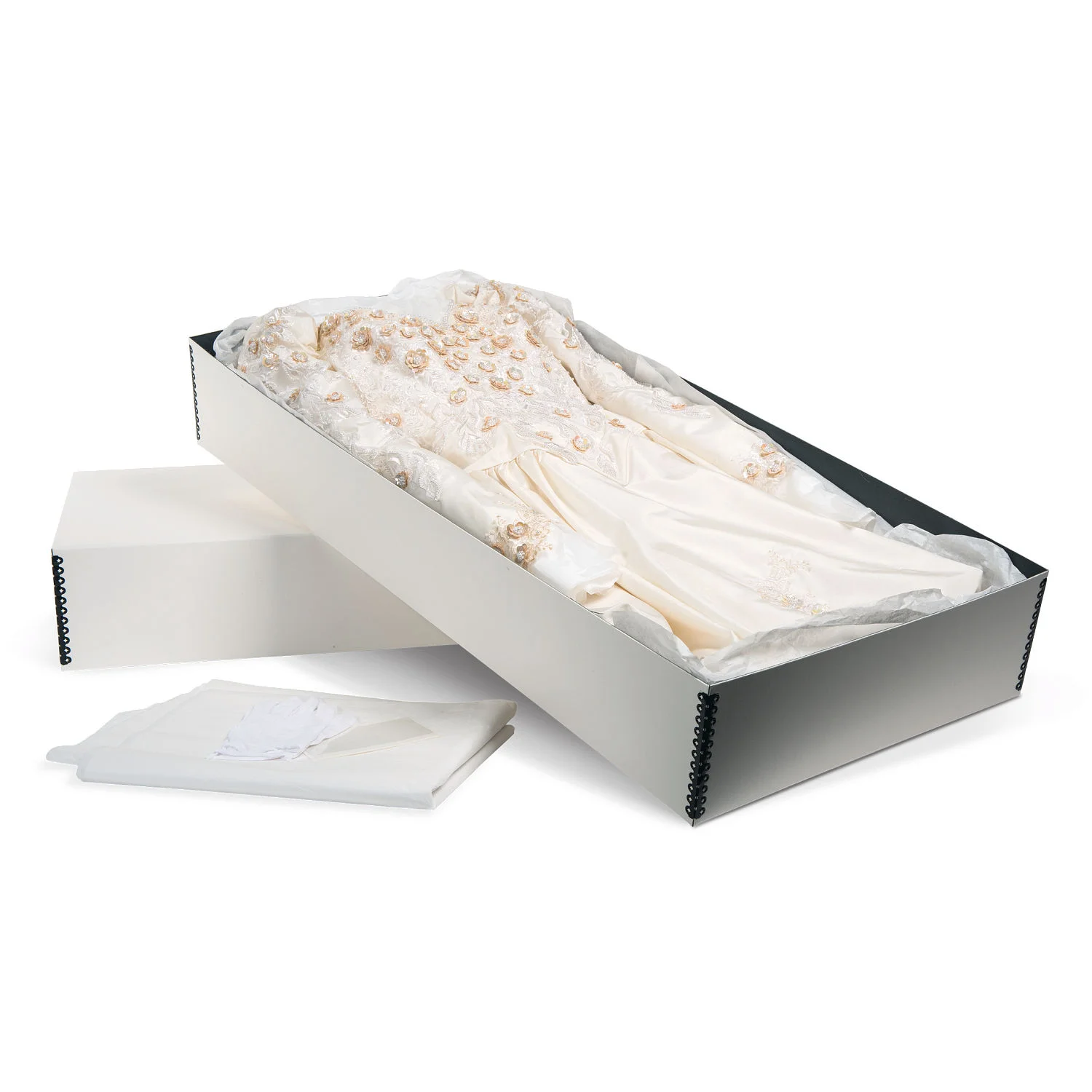 Custom Big Size box wedding gown storage boxes Precious wedding dress suit gowns preservation box