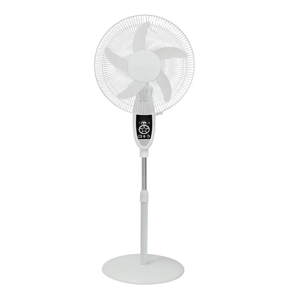 rechargeable solar powered electric mist 12v dc solar standing fan with 9 speed remote control for home