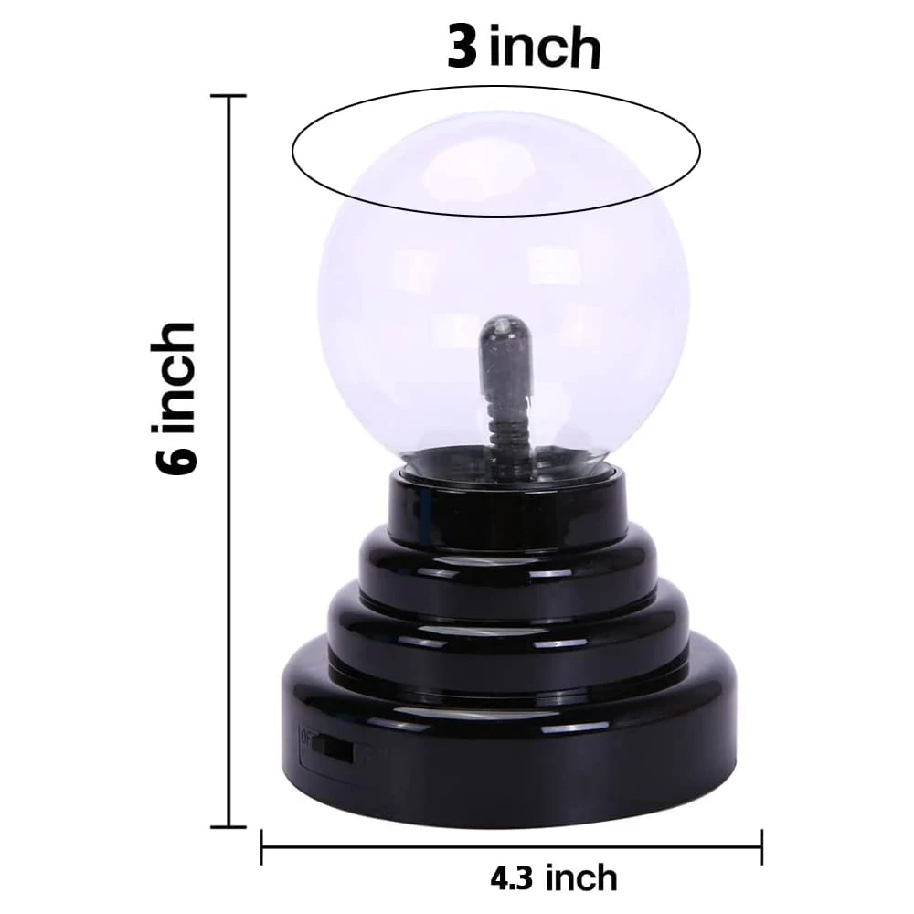 TIANHUA Plasma ball lamp electrostatic touch sensitive ion magic lamp 3inch Plasma ball