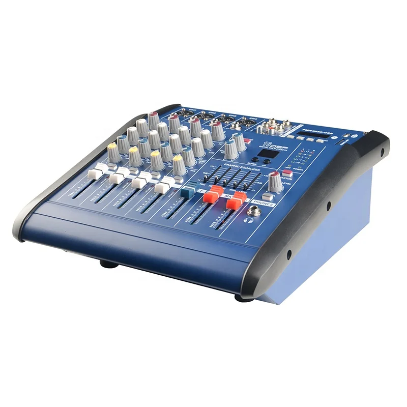 BMG New Design Battery Powered Audio Mixer with phantom power
