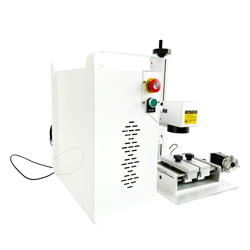 Chinese exporters gold and silver laser engraving machine 50W laser ring engraving machine