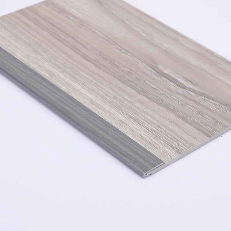 PVC viny floor accessories waterproof L-moulding for pvc flooring L-shape joint and pvc beading
