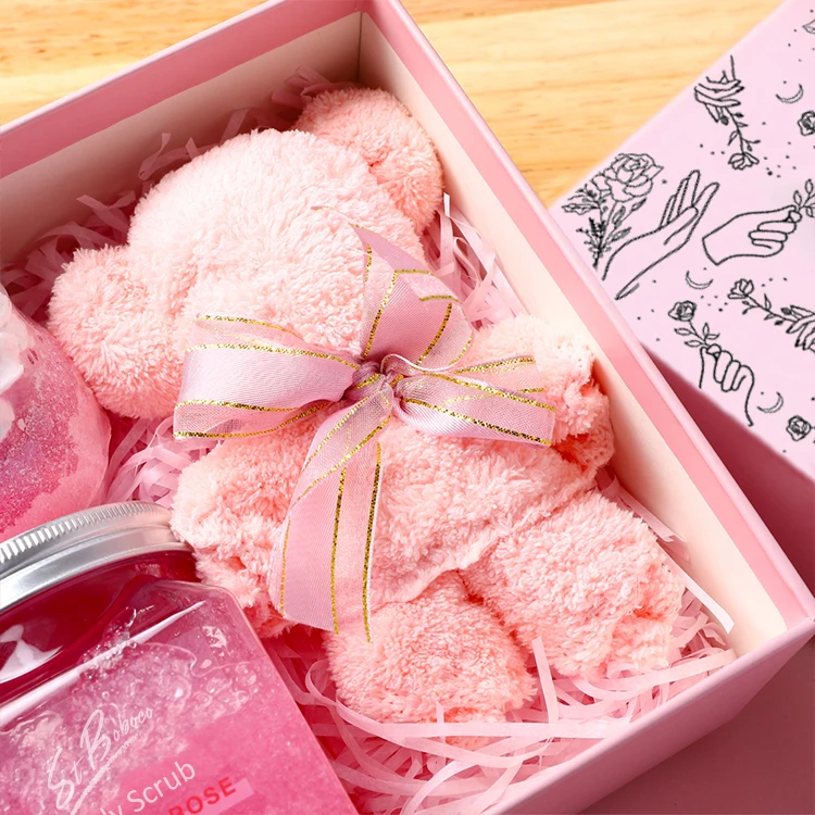 BBC spa set shower gel body wash gift set for womens body baths new product fashion high quality bath shower set