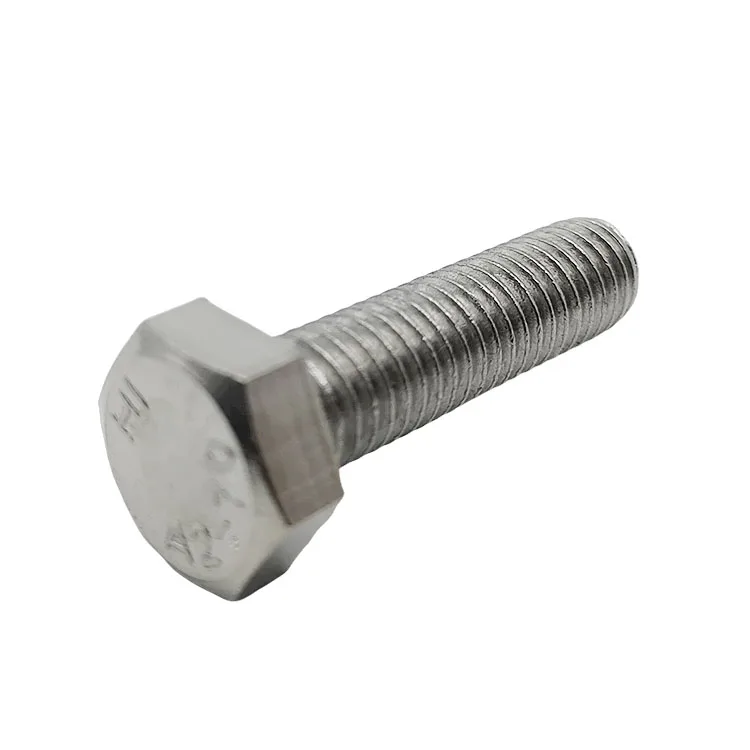 All size Custom Stainless Steel Grade 8.8 Hex Bolt and Nut A2 Hexagon Bolts