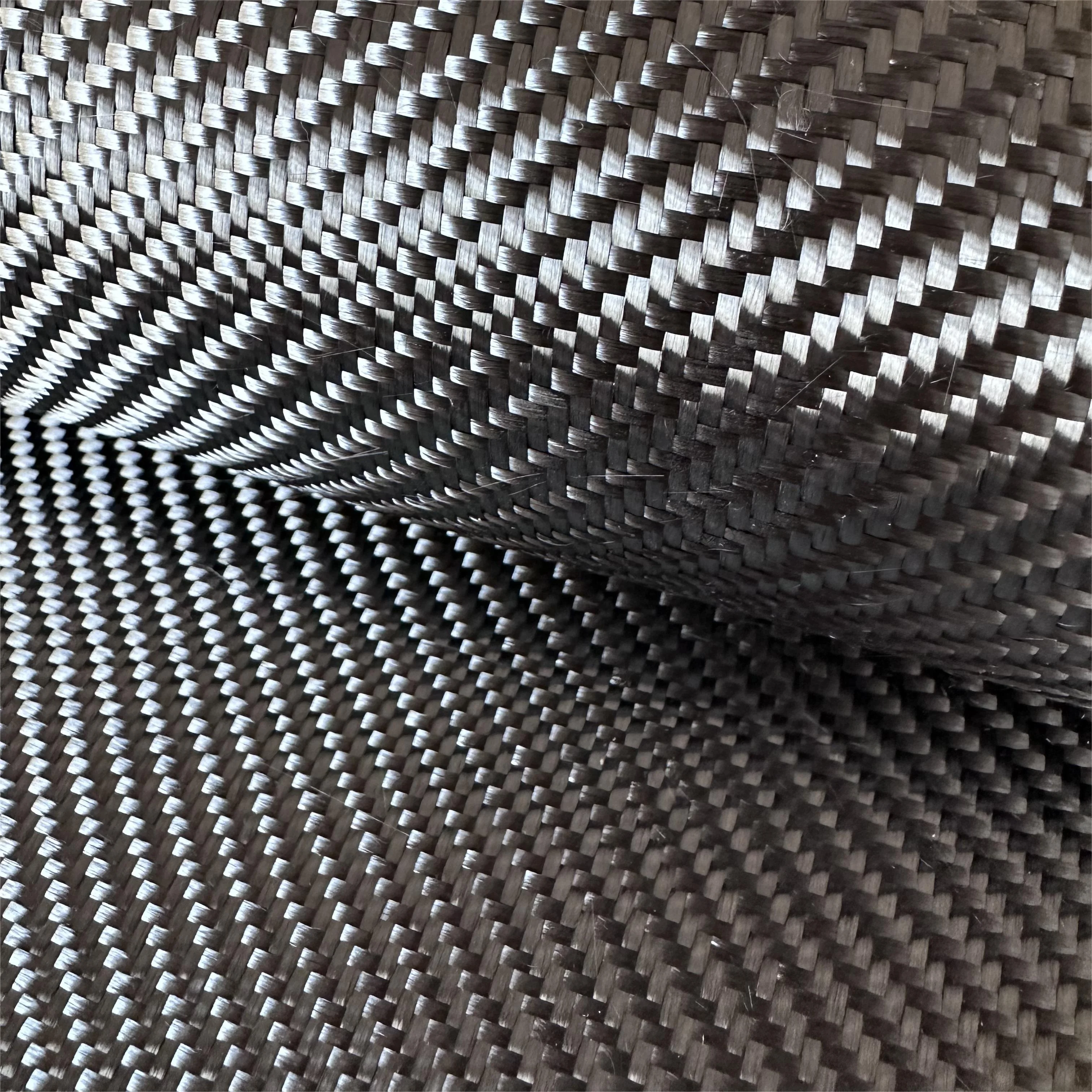 High Quality Professional Woven 2*2 Plain Carbon Fiber Fabric Cloth Roll 3k 2x2 Twill 3k 240gsm Weave Carbon Fiber Fabric