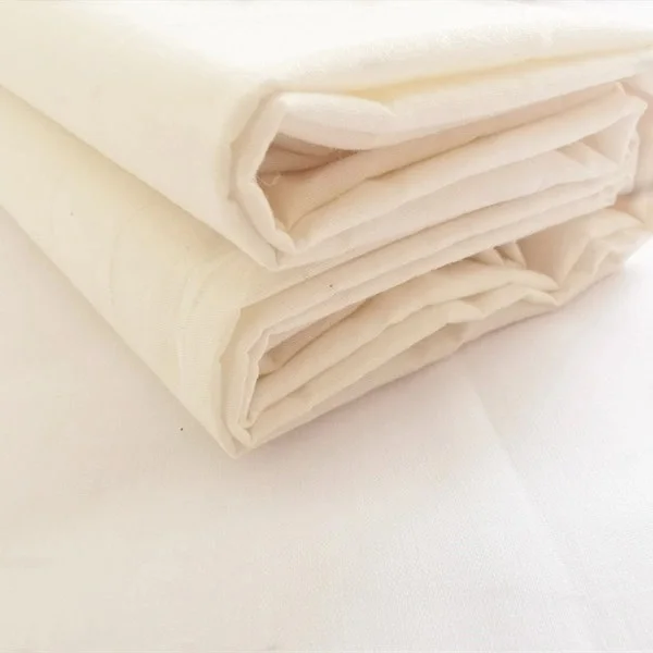 Factory Supplier Grey Textile TC 65/35 80/20 CVC 65% Polyester 35% Cotton Raw Material Cloth Unbleached Greige Grey Fabric