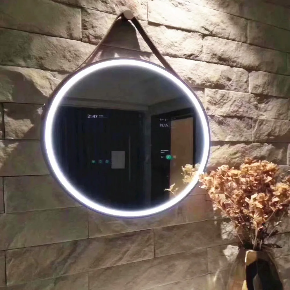 Touch Screen Skin Analyzer Fitness Fancy Bathroom Mirrors Magic Hotel Android 8.0 Smart Mirror