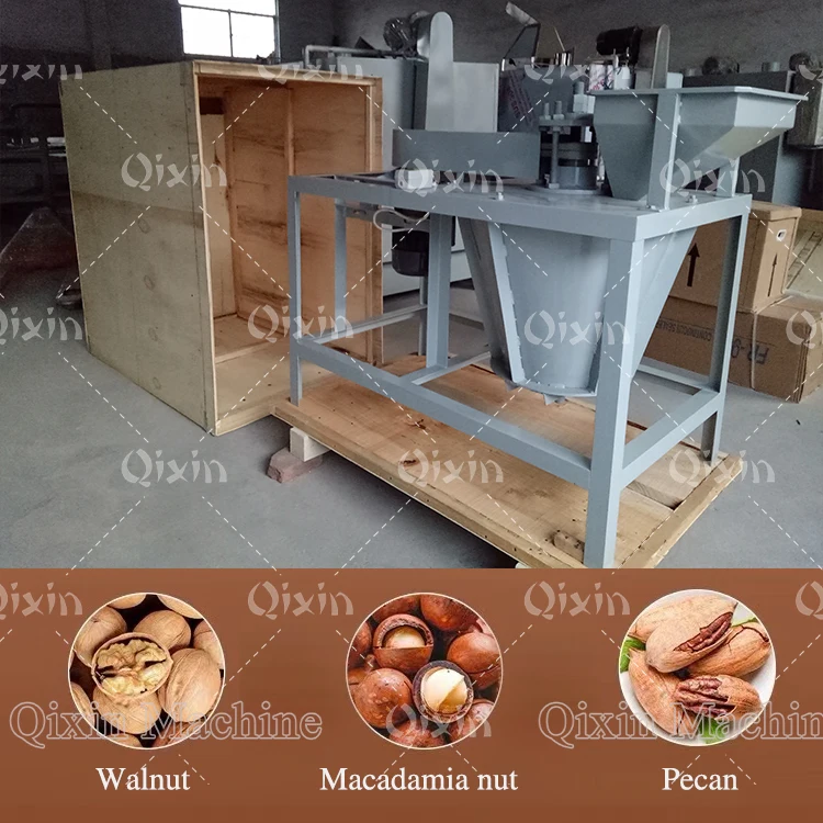 2022 macadamia nut crack machine shell kernel separator to get china macadamia nuts without shell