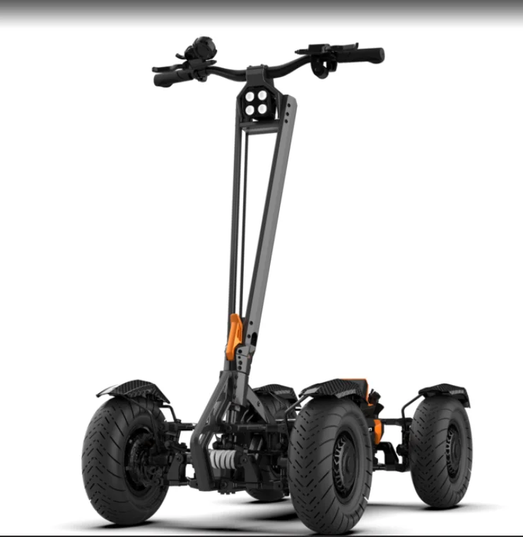 TEVERUN TETRA 60ah Battery Sine Wave TFT Display with MAX 6000w Dual Motor E-ABS Brake Electric Scooter FIGHTER 11+