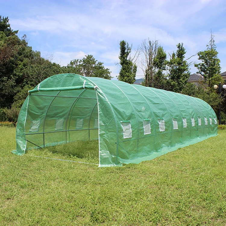 TLSP113 home type high tunnel agriculture plant shelves for polytunnel greenhouse-36m2 UV protected