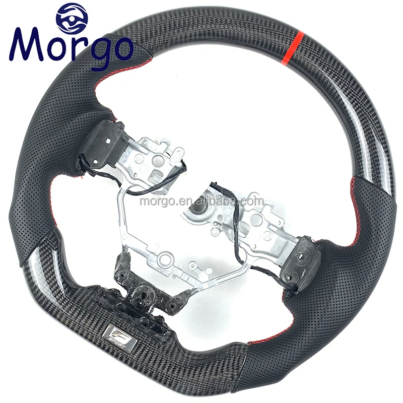 Custom Carbon Fiber Steering Wheel fit for Lexus IS NX ISF CT GSF Car Steering Wheel
