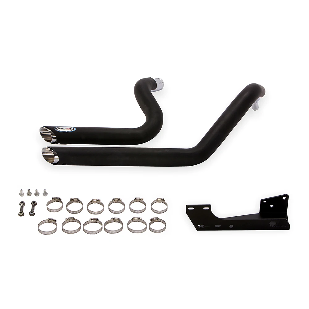 steel chrome finish exhaust system pipe for Harley Sportster 883-1200