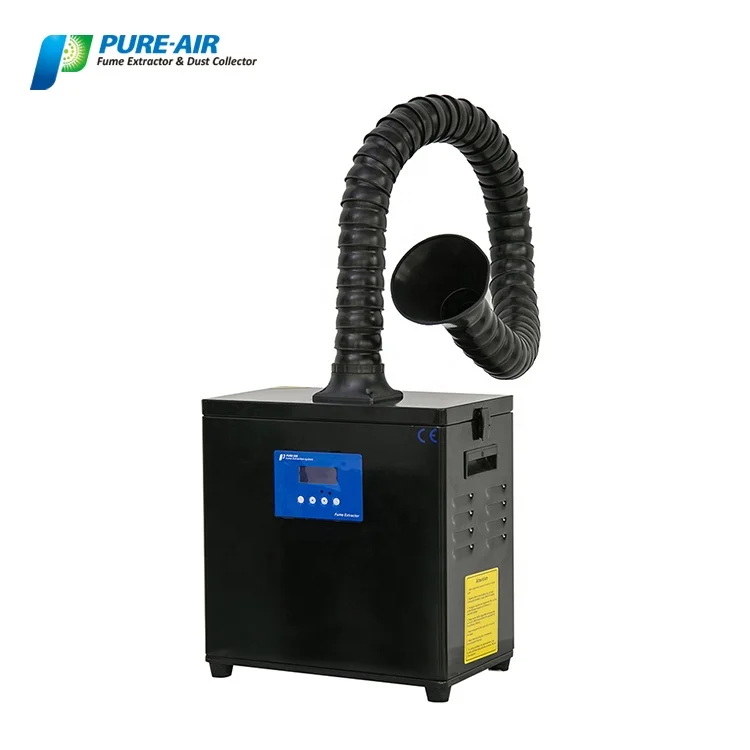 200W Portable Handheld Fiber Laser Marking Machine Small Portable Mini Metal Laser Engraving Machine Fume Extractor for Metal