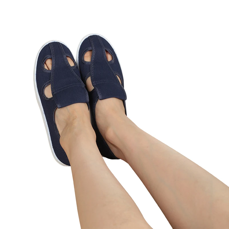 Cleanroom coverall antistatic house safety shoes cheap price