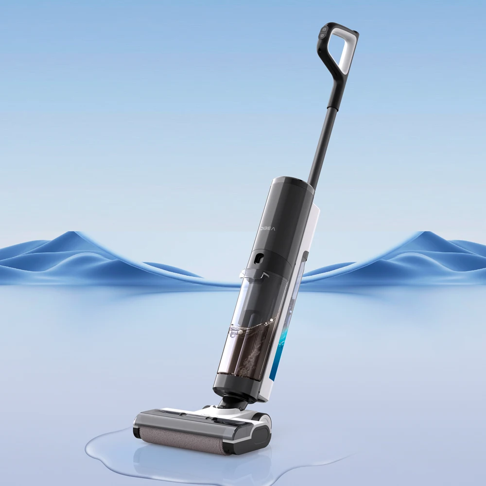 Dibea HC26 Wet Dry Vacuum Cordless Floor Cleaner and Mop One-Step Cleaning for Hard Floors