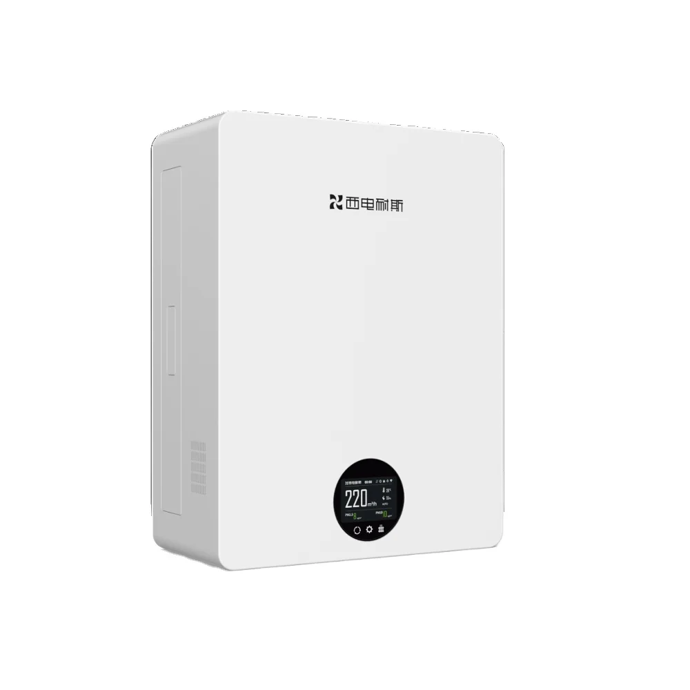 China Suppliers Heat Energy Recovery Residential Ductless 220 cmh Airflow Wall Mounted Ventilation Fan