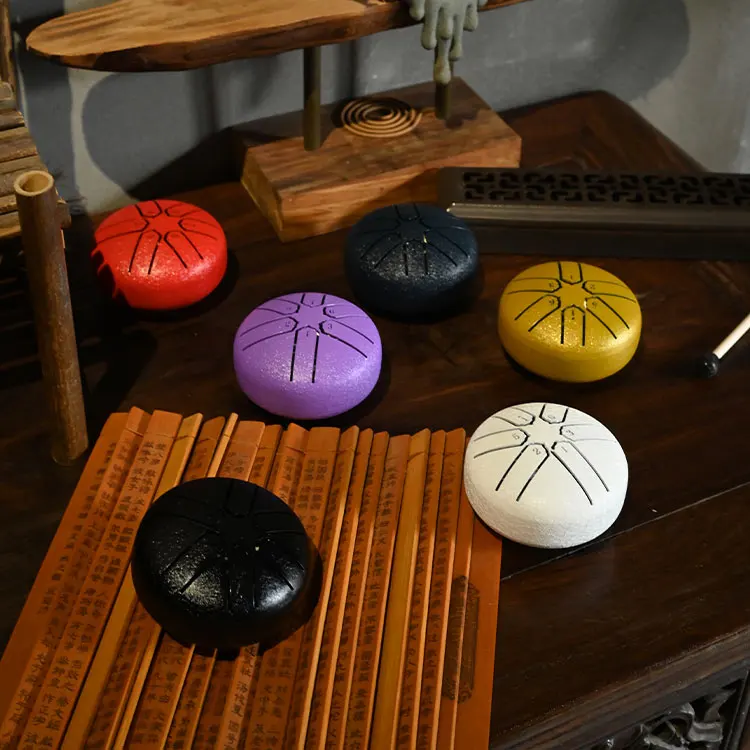 Dropshipping Customization Moon White Ethereal Drum Harmonize with the Five Elements