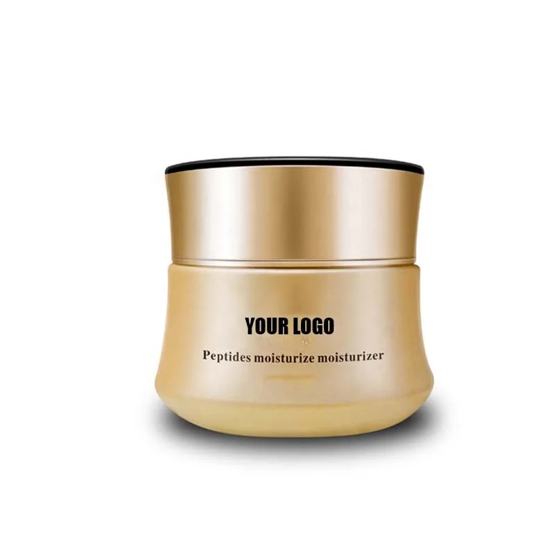 peptides label moisturizing face moisturizer skin moisture cream