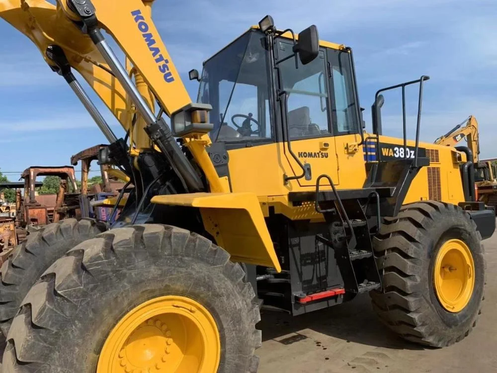 
Used komatsu WA380-5 wheel loader komatsu wheel loader komatsu wa380 