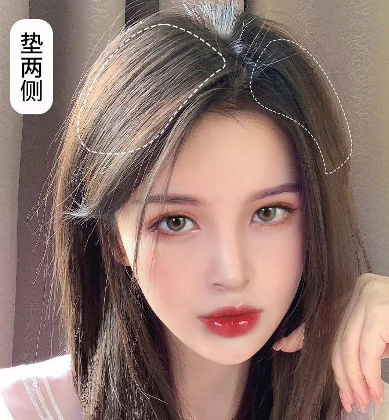 Alileader Newest Brazilian Virgin Hair Air Bangs Well Priced Fashion 100 Human Hair Front Fringe Clip in Hair Extension Soft HEN