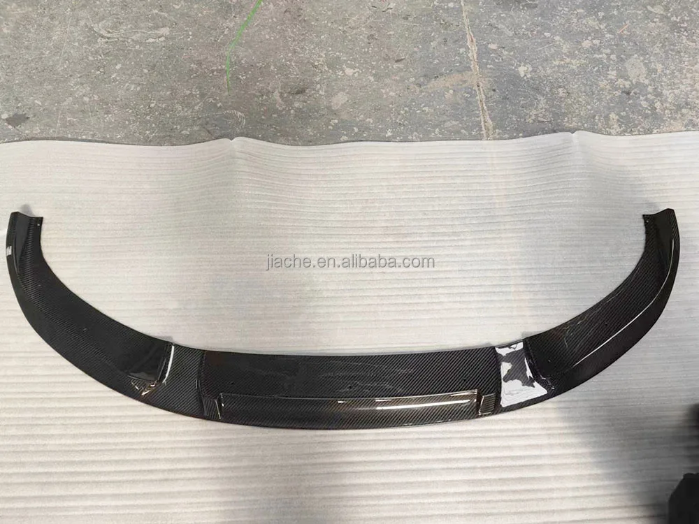 Carbon Fiber Front Bumper Lip Spoiler With Front Bumper Lip Splitters Apron for BMW 8 Series G14 G15 G16 M Sport 2019-2022 FRP