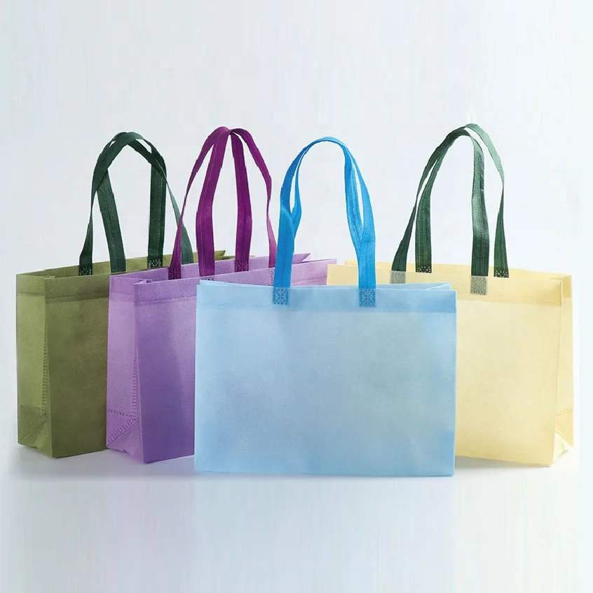 Versatile and Environmentally Friendly Non-woven Shopping Bag Accept OEM Bag Eco-friendly Customized Promotional Gifts Geometric