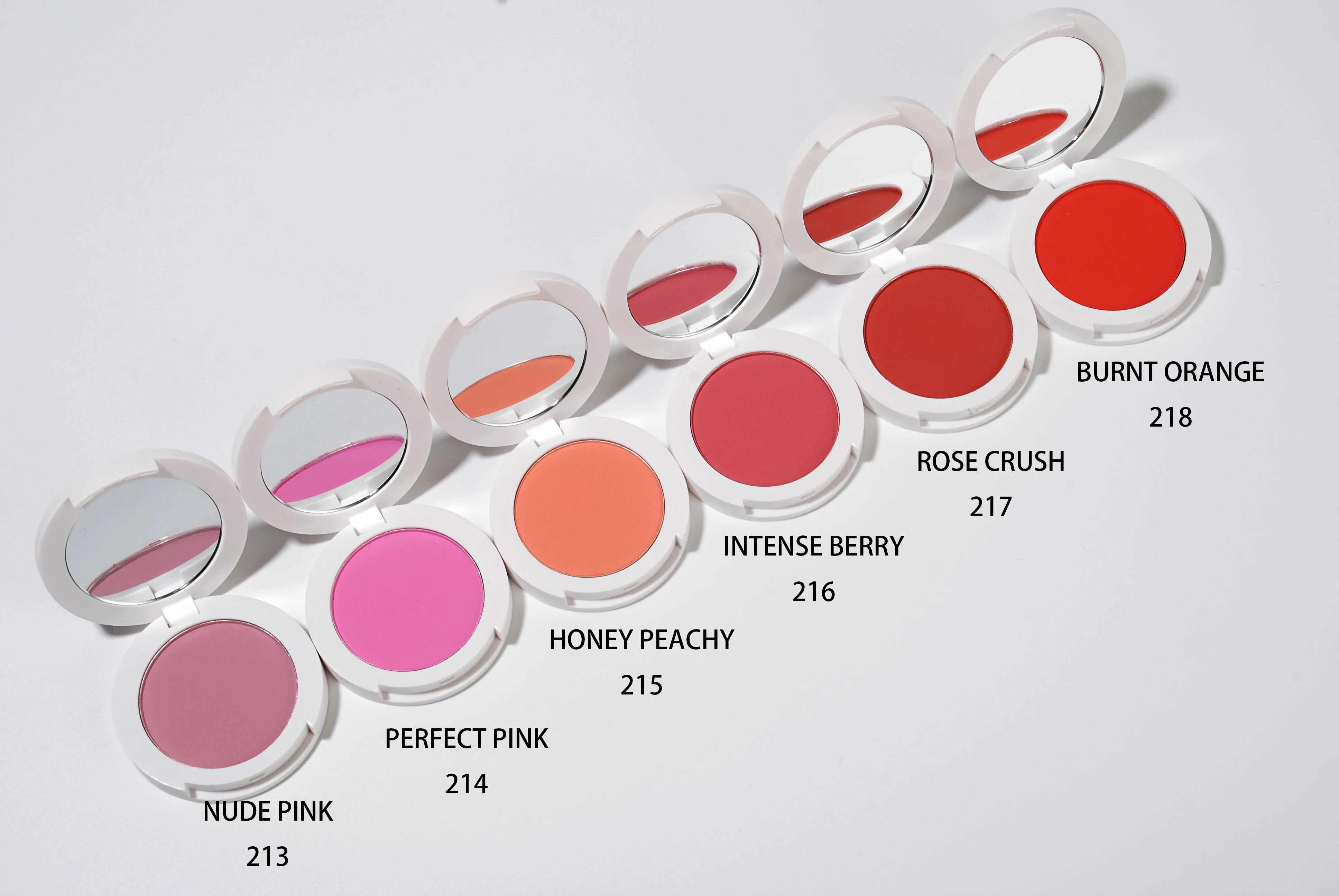 Водонепроницаемые мягкие матовые румяна