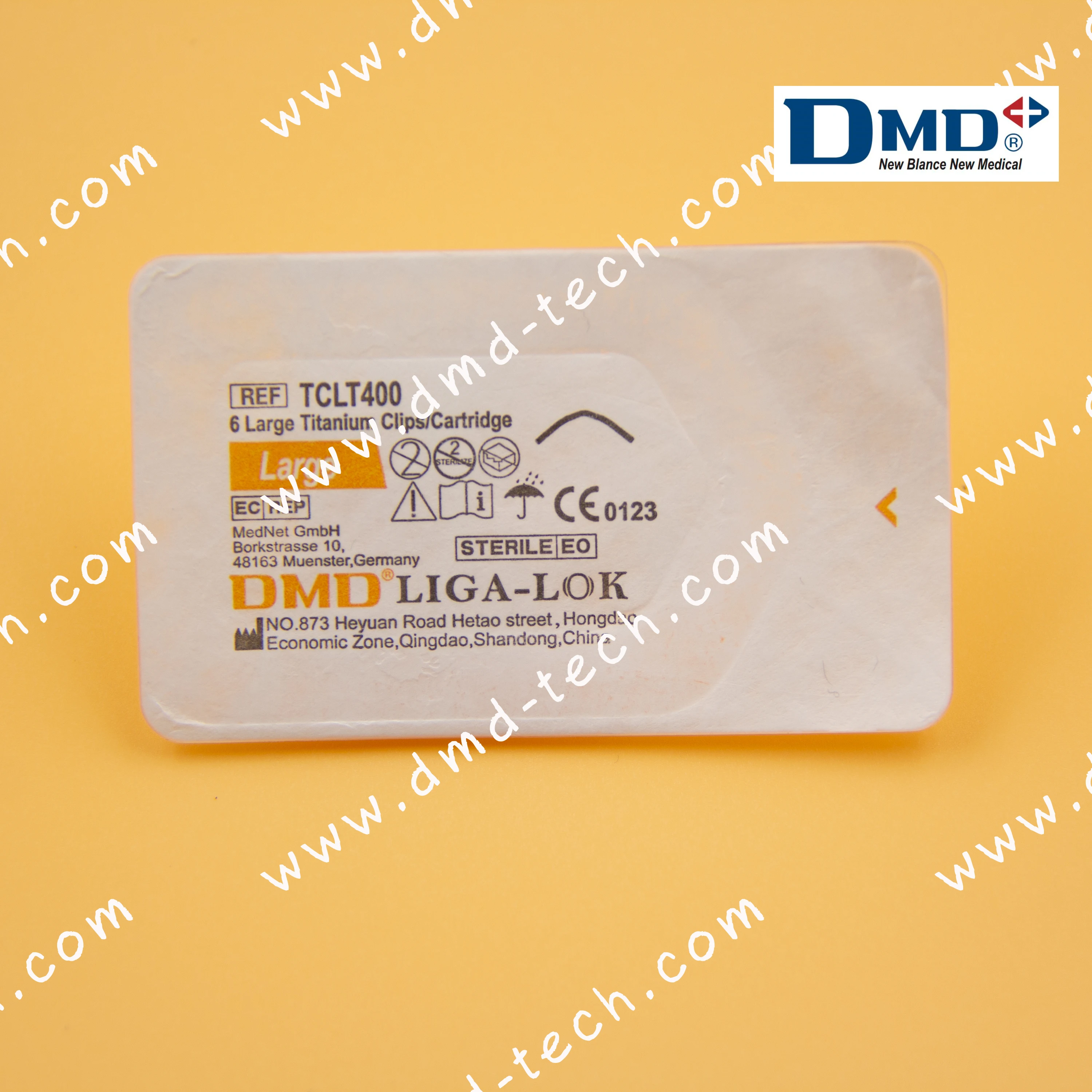 surgical instruments ligation surgey titanium clip LT400