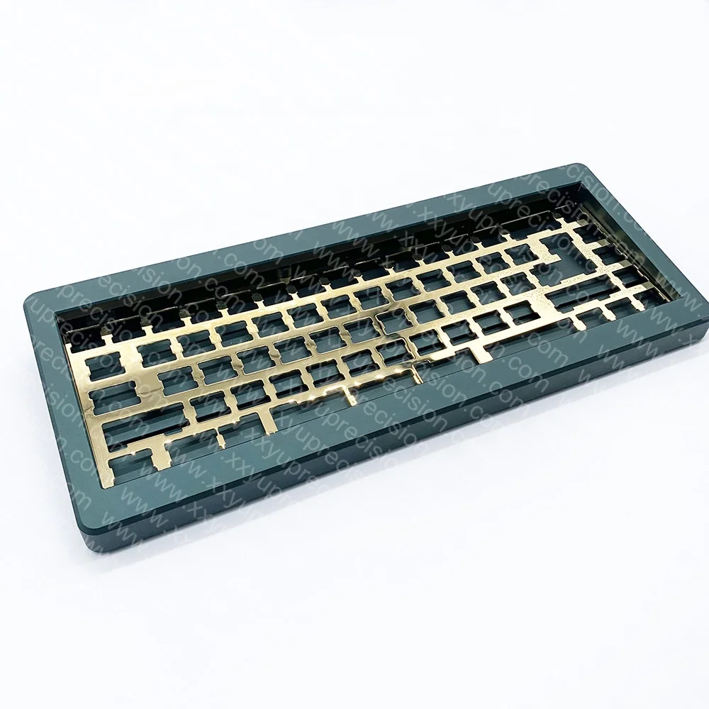Cnc Aluminum Machining Gaming Keyboard Customized CNC Keyboard Brass Aluminum Mechanical Keyboard