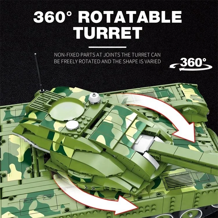Taolehui игрушка Reobrix 77028 модели дробовиков с двойным цилиндром 1006 шт. строительные блоки армейской серии игрушки подарки для фанатов пистолета