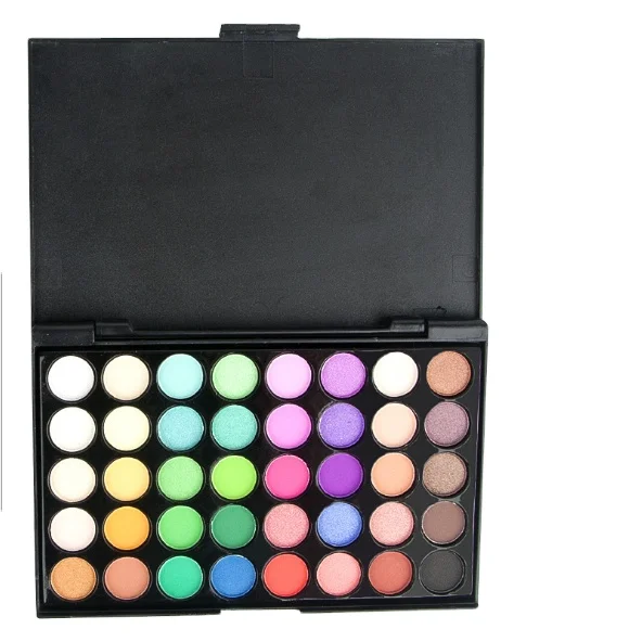 High Quality Private Label 40 Color Custom Eyeshadow Palette Eye Shadow Makeup
