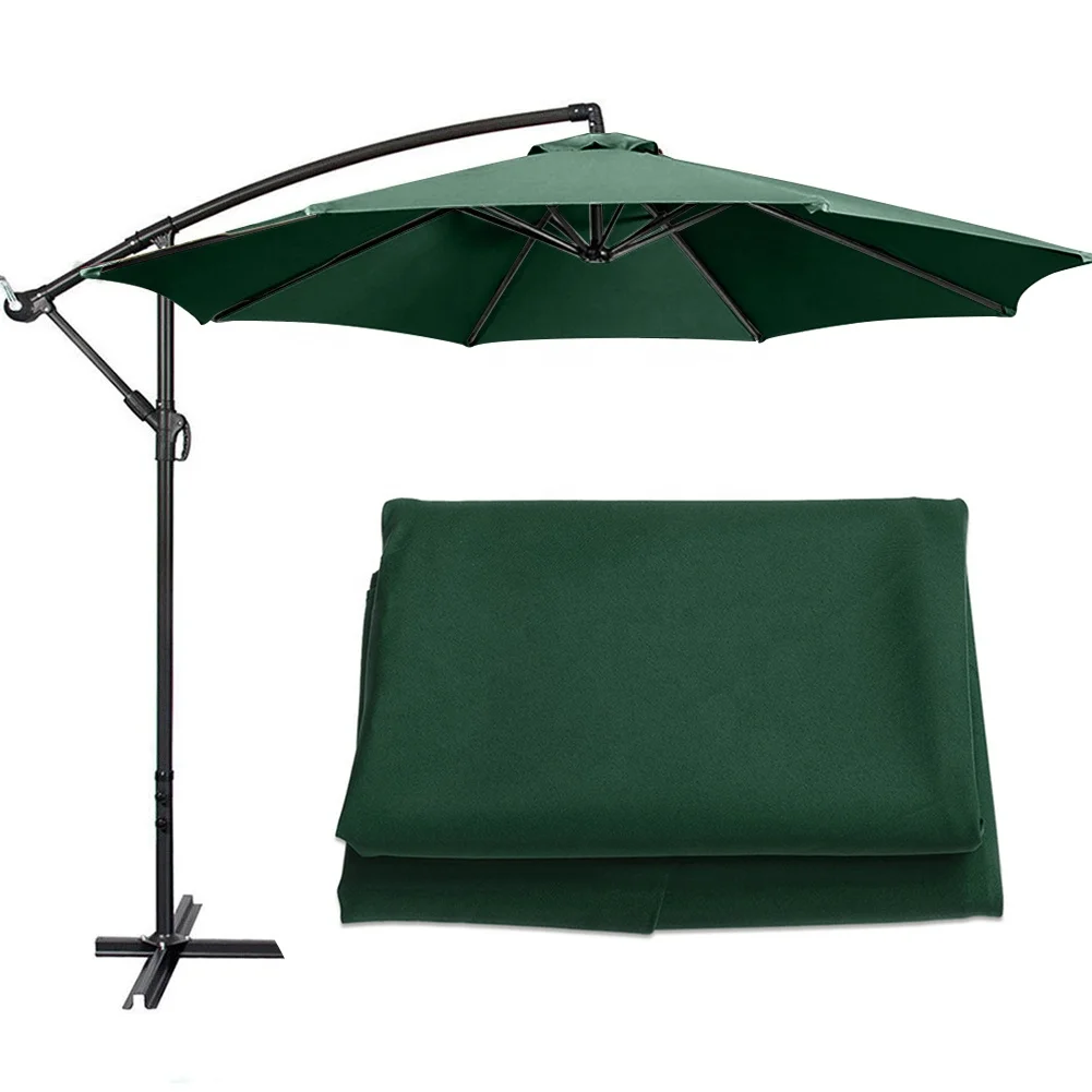 2.7/3M Waterproof Parasol Sunshade Umbrella Cover Outdoor Courtyard Garden Canopy Windshield UV Sun Protection Sunscreen Cloth