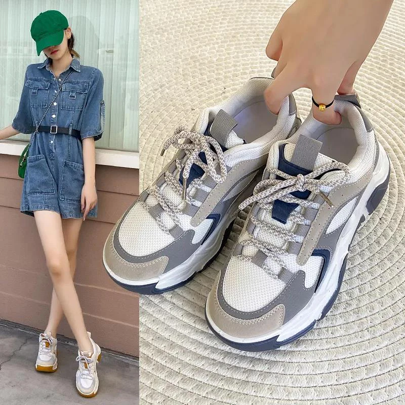 Factory Price Sneakers Casual Shoes Slick Sneakers New Arrive Synthetic Leather Sneakers Shoes Women