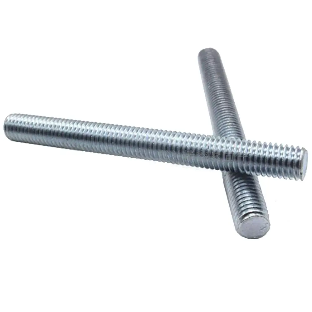 Zinc Plated Titanium Din 975 Ss 304 Custom M20 Metal Galvanized Full Stainless Steel All Threaded Bar Rods