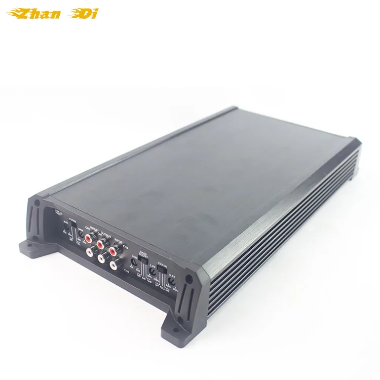 Factory Wholesale professional car amplifier 12v 2800W class AB full rang power amplifier 4 channel car audio amplifier