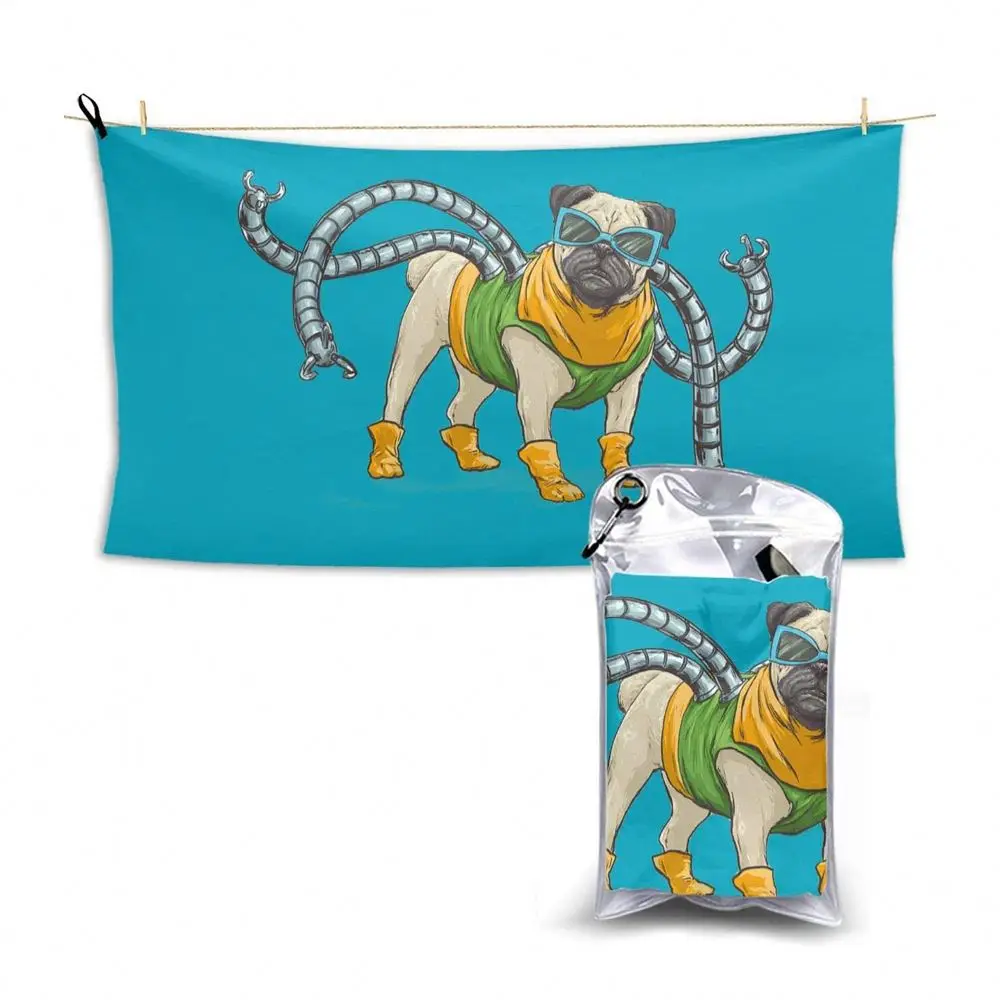 Hemp Tie Dye 100% Polyester Sand less Microfiber Suede Cute Beach Towel custom printed soft beach towel