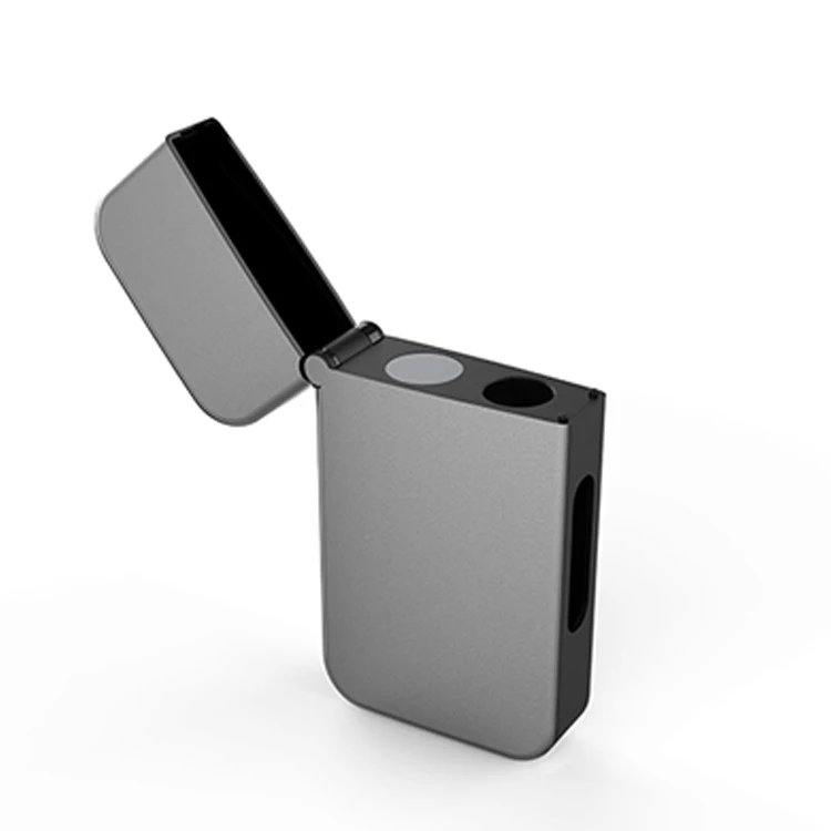  Zippo-подобный дизайн коробка модов синий Vape ручка с заправляемым стержнем