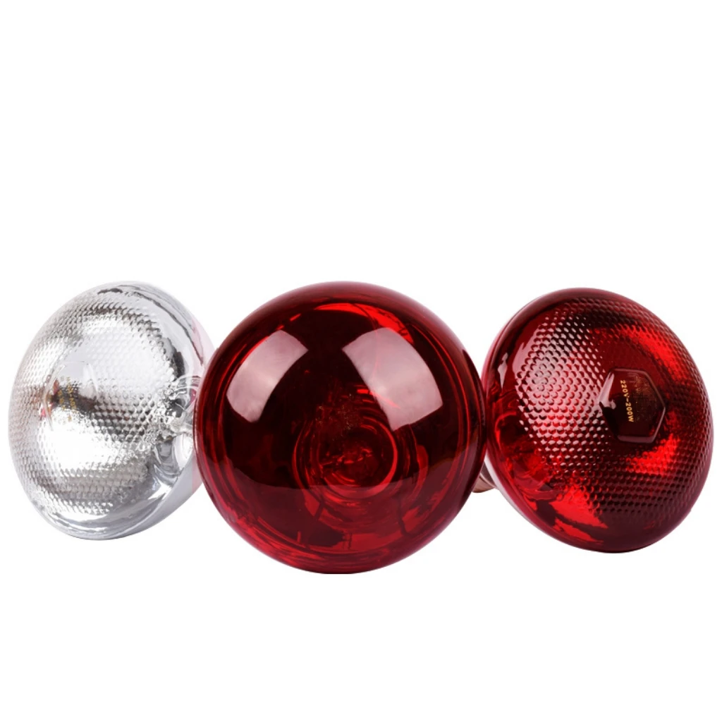 Waterproof Infrared Heater Lamp Breeding Bulb 100W/150W animal Brooder Hatch Chicken Pig Infrared Heating Lamp