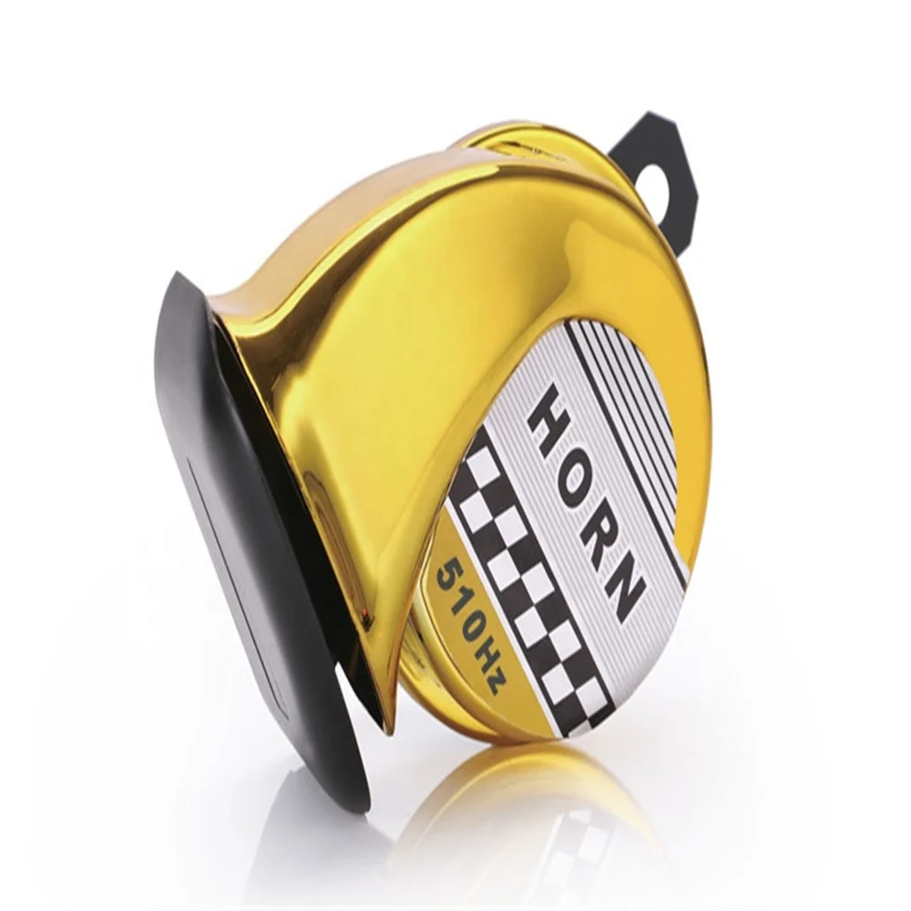 Водонепроницаемый Универсальный 130 дБ Универсальный Автомобильный Мотоцикл Авто Автомобиль Фургон Грузовик Лодка Улитка гудок для 12 В транспортных средств